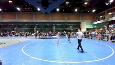 81-90 lbs Round 3 - Abigail Raven, Harrisburg vs Kamila Morales, Nevada Elite