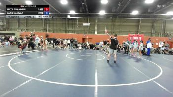 60 lbs Rr Rnd 1 - Maya Bhandari, PA West Black - GK8 vs Yaas Namvar, NE Whale Humpback - GK8