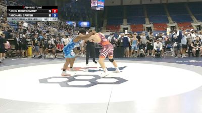 285 lbs Quarters - John Montgomery, Pennsylvania vs Michael Carter, Michigan