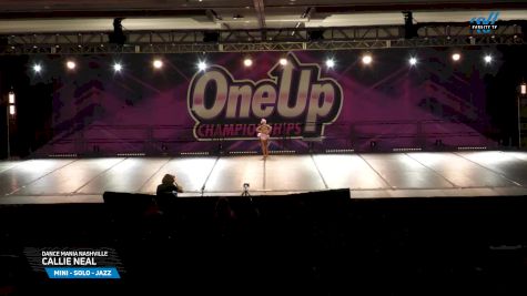Dance Mania Nashville - Callie Neal [2025 Mini - Solo - Jazz Day 1] 2025 One Up Grand Nationals