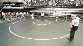 5A 130 lbs Cons. Round 2 - Jasmine Lamadrid, Northridge vs Zoe Ballow, West Jordan