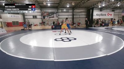 125 kg Cons. Sub-rd Of 16 - Max Balow, Viking RTC vs Torin Forsyth, CMWC
