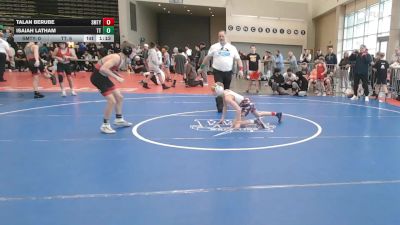 81 lbs Semifinal - Talan Berube, Smitty's Barn - MSC vs Isaiah Latham, Team Tugman - MSC