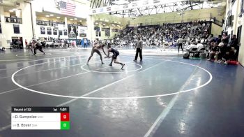 160 lbs Round Of 32 - Dominic Sumpolec, Notre Dame Green Pond vs Brendan Boyer, Christian Brothers Academy