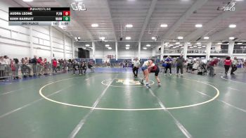 139 lbs 3rd Place - Audra Leone, Plymouth vs Eden Barratt, Warwick PAL