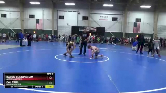 160 lbs Quarterfinal - Cal Crill, Lenox Wrestling vs Kadyn Cunningham ...