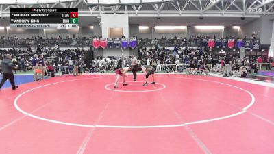 157 lbs Consi Of 16 #2 - Michael Maroney, St Joseph vs Andrew King, Daniel Hand