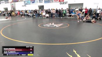 86 lbs 3rd Place Match - Evan Perkins, Nikiski Freestyle Wrestling Club vs Raif Floresta, Pioneer Grappling Academy