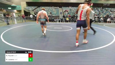 165 lbs Consi Of 16 #1 - Nakoa Fouret, Clackamas vs Nicolas Lozano, UNATT-Arkansas-LR