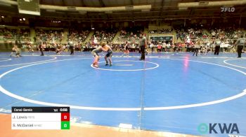 Consolation - Jason Lewis, Pryor Tigers vs Sawyer McDaniel, Newcastle Youth Wrestling