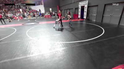 85 lbs Cons. Round 2 - Aubree Schweiner, Waupaca vs Railyn Lange, Luxemburg-Casco Wrestling Club