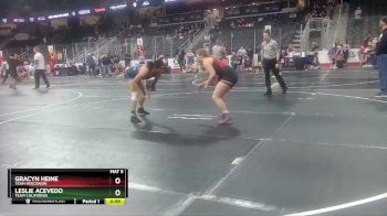 164 lbs Cons. Round 4 - Gracyn Heine, Team Wisconsin vs Leslie Acevedo, Team California