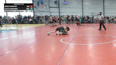 92 lbs Round 1 - 9:00am Friday - Mark Wurster, Dynasty Death Row vs Lucca Martinez, Rough House W.C., CA