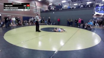 73 lbs Cons. Round 2 - Betsy Kristovich, Kuna Klub vs Mia Plato, Pocatello Grapplers Wrestling Club
