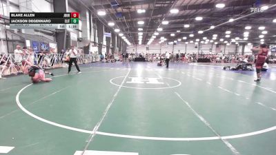 160 lbs Rr Rnd 2 - Blake Allen, Journeymen Red - HSB vs Jackson DeGennaro, ELITE NJ - HSB