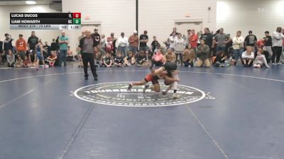 70 lbs Quarterfinal - Lucas Ducos, FL vs Liam Howarth, NC