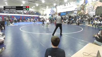 165 lbs 1st Place Match - Aiden Yearout, St. Maries vs Jameson Davis, Selkirk