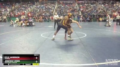 2A 160 lbs Quarterfinal - Jeremiah Jones, Southwest Onslow vs Kyle Jamerson, Madison