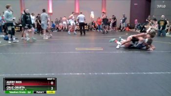95 lbs Round 3 (4 Team) - Avery Rios, LWA vs Cruz Orueta, Elite Athletic Club