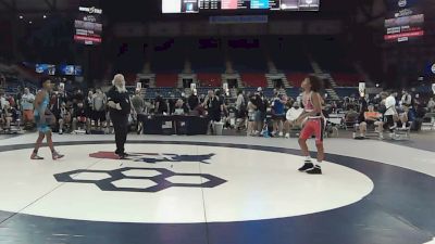 106 lbs Cons. Sub-semis - Cam Johnson, North Carolina vs Quentin Walls, California