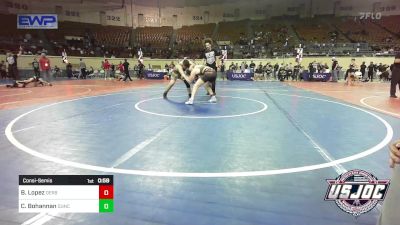 160 lbs Consolation - Bronson Lopez, Derby Wrestling Club vs Curtis Bohannan, Duncan Demon Wrestling