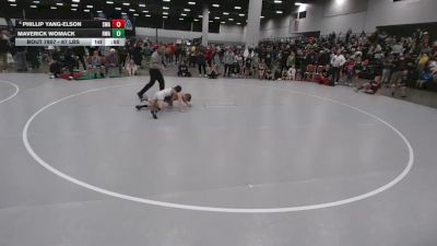 67 lbs Champ. Rd Of 64 - Maverick Womack, Roundtree Wrestling Academy vs Phillip Yang-Elson, Summit Wrestling Academy