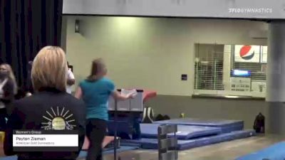 Peyton Zieman - Women's Group, American Gold Gymnastics - 2021 Women's Xcel Region 4 Championships