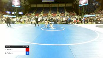 106 lbs Rnd Of 128 - Thunder Beard, Pennsylvania vs Colston Parks, Missouri