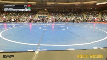 52 lbs Consi Of 8 #1 - Liam Nadolny, El Paso Texas Wrestling Club vs Gage Mass, Sherman Challengers