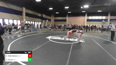 109 lbs Final - Auriana Wakinekona, Grapplers HI vs Kamila Cerna, Southwest Stallions WC