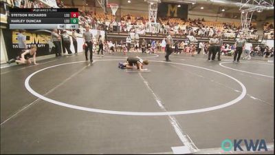 67 lbs Consolation - Stetson Richards, Lexington Wrestling Club vs Harley Duncan, Lexington Wrestling Club
