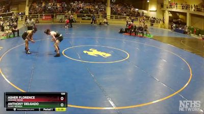 138 lbs Cons. Round 3 - Anthony Delgado, SLAM! NEVADA vs Asher Florence, Shadow Ridge