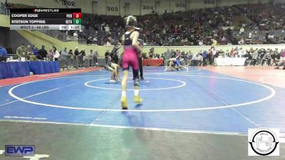 68 lbs Round Of 32 - Cooper Emerson, Altus JH vs Fabian Campos, Santa Fe South