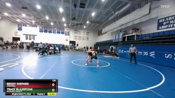 126 lbs Cons. Round 3 - Brody Shepard, Shoshoni vs Trace Blajszczak, Natrona County
