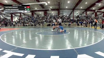 132 lbs Cons. Round 2 - Matthew Manley, Carson vs Jayden Rodriguez, Spring Valley