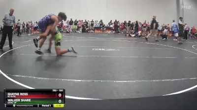 135 lbs Round 4 - Walker Share, Level Up vs Shayne Ross, KC Elite