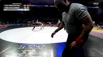 110 lbs Champ. Round 1 - Lilly Smith Sullivan, Delhi vs Maia Faith Cornejo, Inderkum