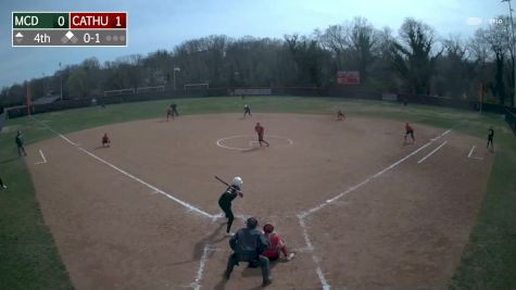 Replay: McDaniel vs Catholic - 2024 McDaniel College vs Catholic | Mar 26 @ 3 PM