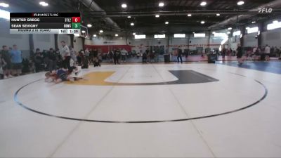 126 lbs Round 2 (6 Team) - Hunter Gregg, Steller 2 vs Sean Sevigny, DDWC