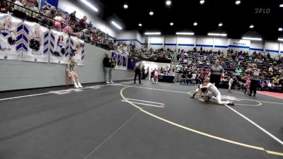 70 lbs Quarterfinal - Kasten Pitmon, Sulphur Youth Wrestling Club vs Van Richardson, El Reno Wrestling Club