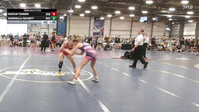 100 lbs Rr Rnd 1 - Kaitlin Turner, 5forty Lady Brawlers vs Gabriella Gelnett, Become The Bull