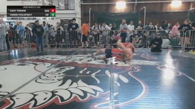 160 lbs Consi Of 16 #2 - Davi Tonani, Doughboys vs Owen Polofsky, Top Flight Wrestling Academy