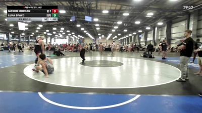 160 lbs Rr Rnd 3 - Mason Mordan, BC Predators vs Luka Spayd, Superior Elite