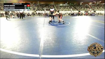 130 lbs Rr Rnd 4 - Kipton Keener, Team Nomad vs Hailey Sisson, Shelton Wrestling Academy