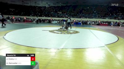 138 lbs Round Of 16 - Journey Cosby, Blanchard High School vs Azariah Rainwater, Union