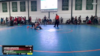 114-126 lbs Semifinal - Ethan Hoyt, Macomb Little Bombers vs Jayden Cervantes, Evergreen Park High School