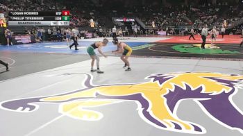 Quarterfinal - Phillip Titkemeier, Loomis vs Logan Robirds, North Platte St. Patrick`s