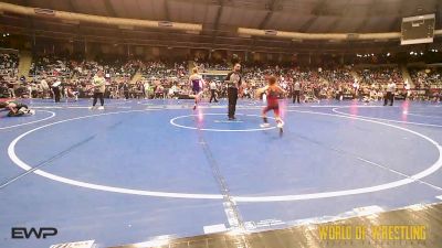 49 lbs Consi Of 16 #1 - Elliot Soppa, Weigh In Club vs Barrett Smith, Team Tulsa Wrestling Club