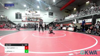 51 lbs Rr Rnd 2 - Josie Springfield, Runestone vs Raelynn Gibbens, Viking Wrestling Club