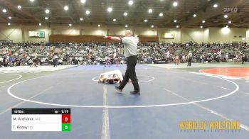 157 lbs Round Of 32 - Maddox Arellano, Lake Stevens Wrestling Club vs Travis Posey, Elk Grove Wrestling Academy EGWA